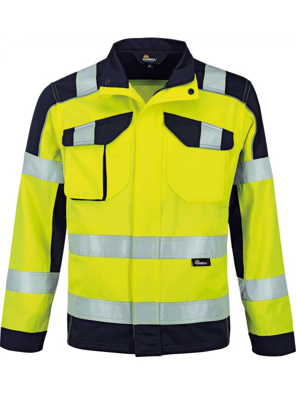 Куртка Сигнал желтая/синяя