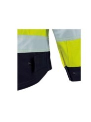 Куртка Сигнал желтая/синяя