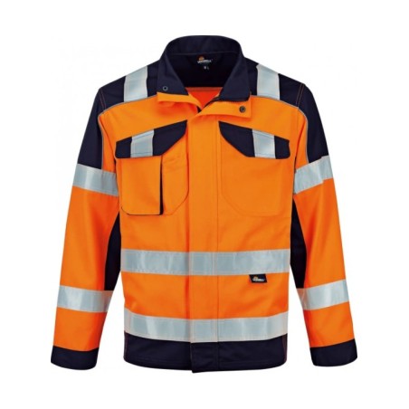 Куртка Сигнал оранжевая/синяя