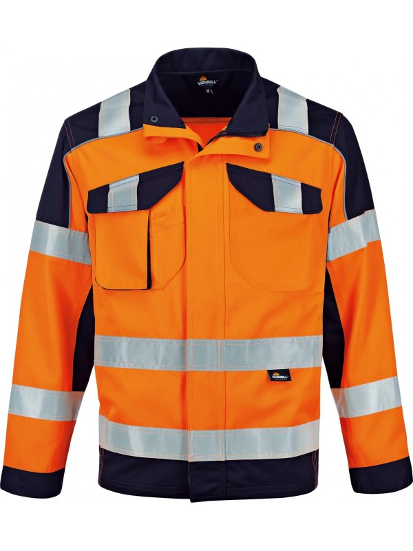 Куртка Сигнал оранжевая/синяя