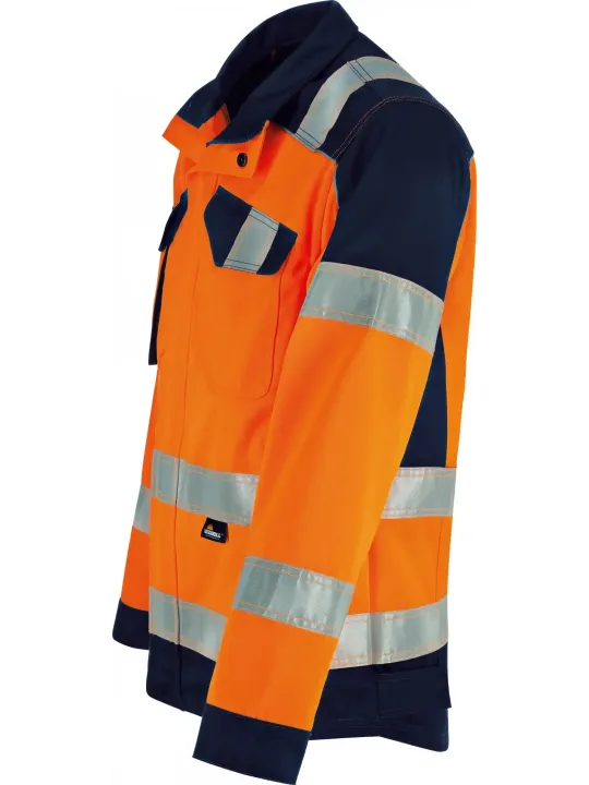 Куртка Сигнал оранжевая/синяя