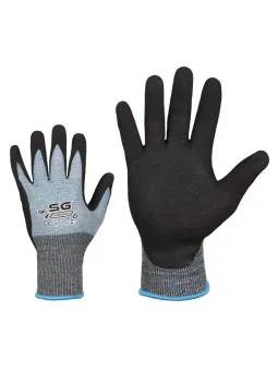 Современные устойчивые к порезам рабочие перчатки, ладонь покрыта шероховатым пенонитрилом, степень