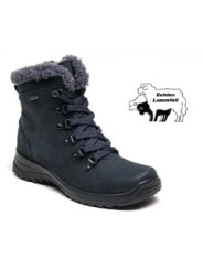 ЖЕНСКИЕ САПОГИ ИЗ НУБУКА С МЕХОВОЙ ПОДКЛАДКОЙ