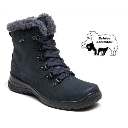 ЖЕНСКИЕ САПОГИ ИЗ НУБУКА С МЕХОВОЙ ПОДКЛАДКОЙ