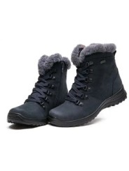 ЖЕНСКИЕ САПОГИ ИЗ НУБУКА С МЕХОВОЙ ПОДКЛАДКОЙ