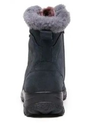 ЖЕНСКИЕ САПОГИ ИЗ НУБУКА С МЕХОВОЙ ПОДКЛАДКОЙ