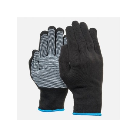 Перчатки рабочие вязаные с микроточками ПВХ