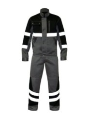 Костюм 'Элит-2' (серый+черный)