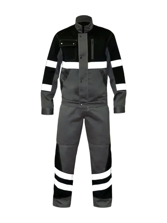 Костюм 'Элит-2' (серый+черный)