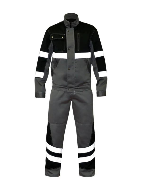 Костюм 'Элит-2' (серый+черный)