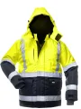 Зимняя куртка BALTIC CANVAS повышенной видимости, неоново -желтый, класс 2