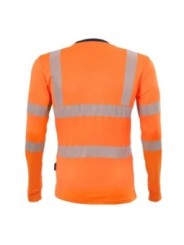Футболка с длинными рукавами Lyocell 'All-round high-visibility protection' с защитой от УФ