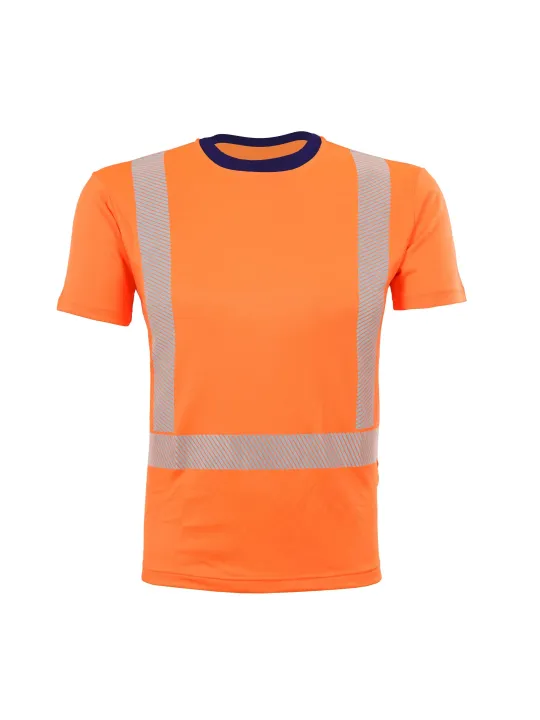 Футболка из лиоцелла 'Всесторонняя защита повышенной видимости' с УФ-защитой