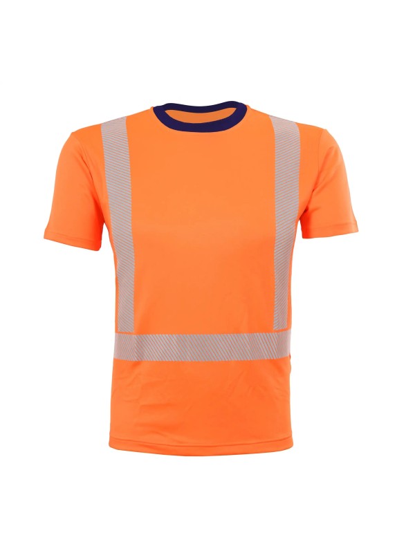 Футболка из лиоцелла 'Всесторонняя защита повышенной видимости' с УФ-защитой