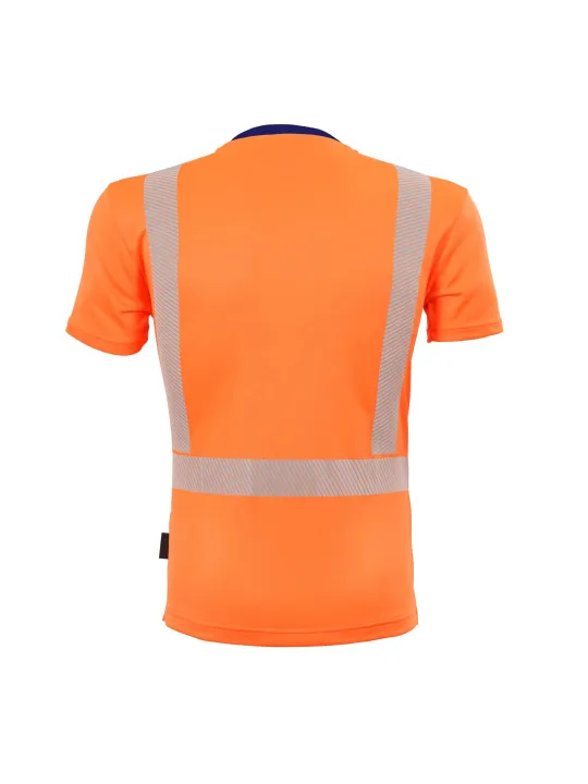 Футболка из лиоцелла 'Всесторонняя защита повышенной видимости' с УФ-защитой