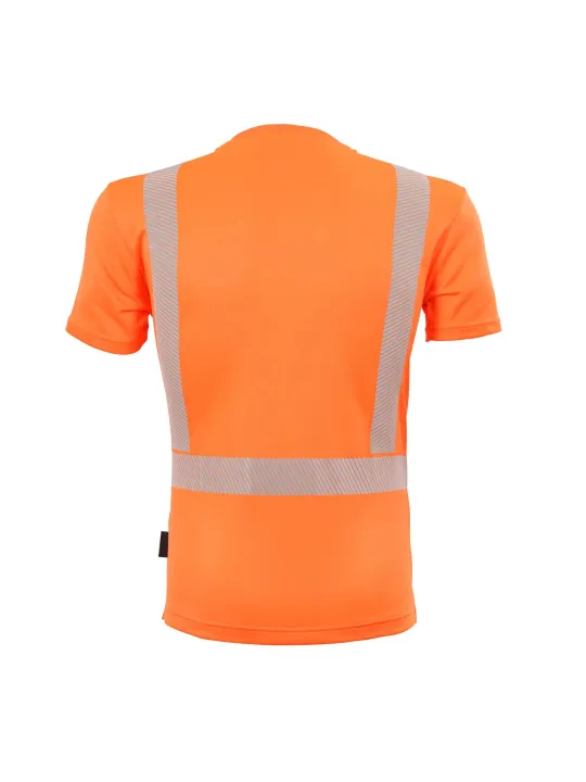 Футболка из лиоцелла повышенной видимости с УФ-защитой