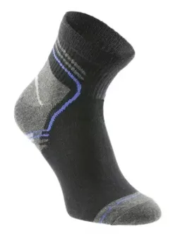 Lühikesed sokid must-grafiit-valge