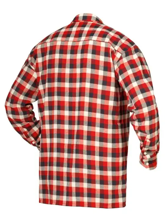 Мужская рубашка фланелевая