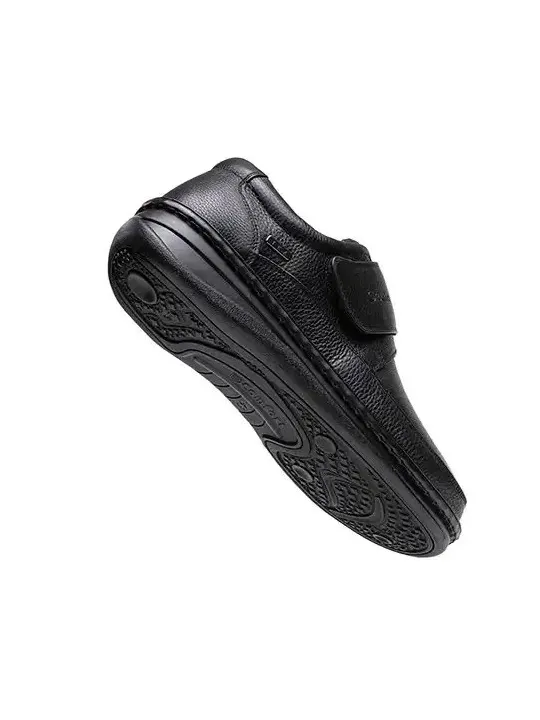 Мужские ботинки с застежкой клик-клак очень широкие