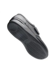 Мужские ботинки из эластичной кожи с застежкой