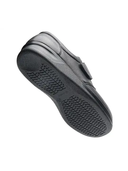 Мужские ботинки из эластичной кожи с застежкой