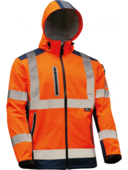 Softshelli jakk, hingav, tuule- ja veekindel