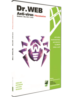 Dr.Web ANTI-VIRUS pikendamine