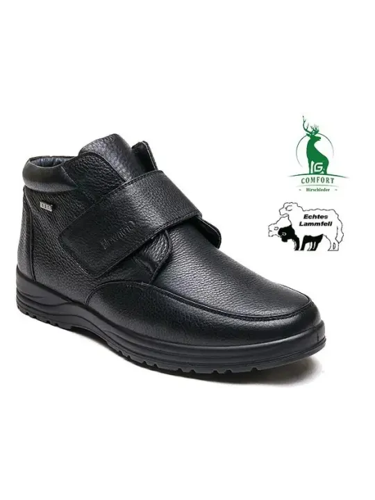 Мужские ботинки с подкладкой из овчины