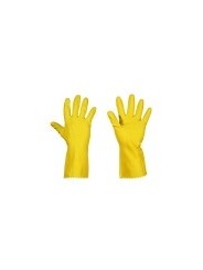 Перчатки санитарные желтые