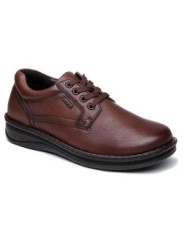 Мужские шнурованные туфли из мягкой наппы, с очень широкой колодкой