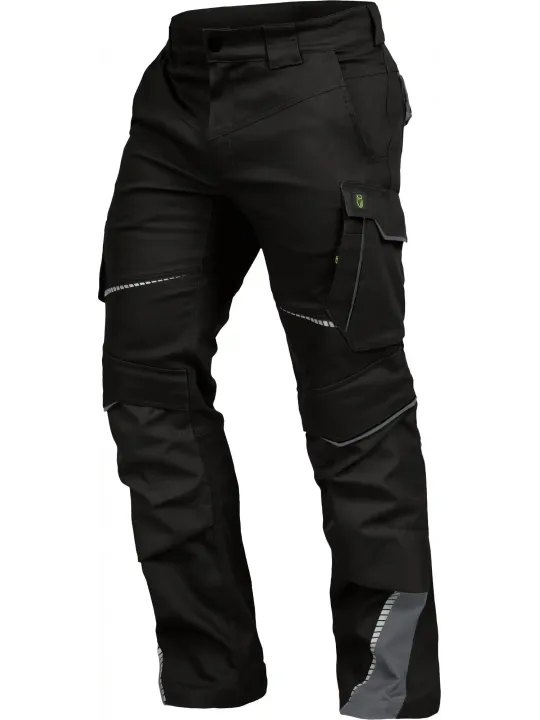 Брюки рабочие Flex-Line черный/серый