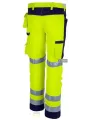 Рабочие брюки PRO желтый/синий