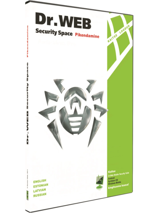 Dr.Web Security Space pikendamine