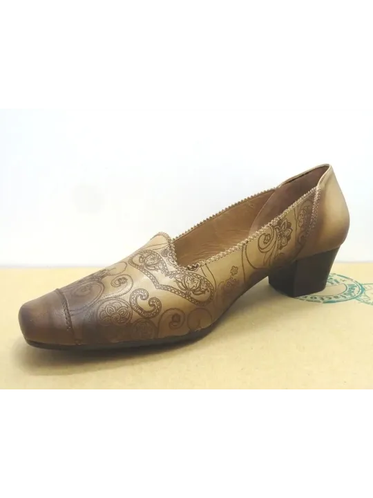 Туфли Женские НатКожа с Воск отдел