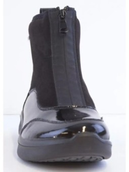 Женские полусапожки с фронтальной молнией