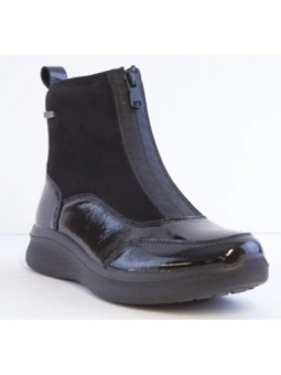 Женские полусапожки с фронтальной молнией