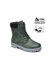 ЖЕНСКИЕ БОТИНКИ ИЗ КОЖИ ЯКА С ОВЧИННОЙ ПОДКЛАДКОЙ