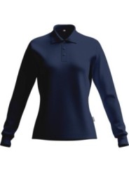 Длиннорукавная рубашка-поло Tencel «iND»  Plus X