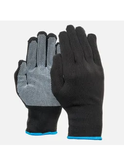 Kootud töökindad PVC mikrotäppidega