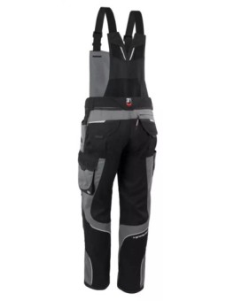 Полукомбинезон Grizzlyskin IRON чёрный/серый