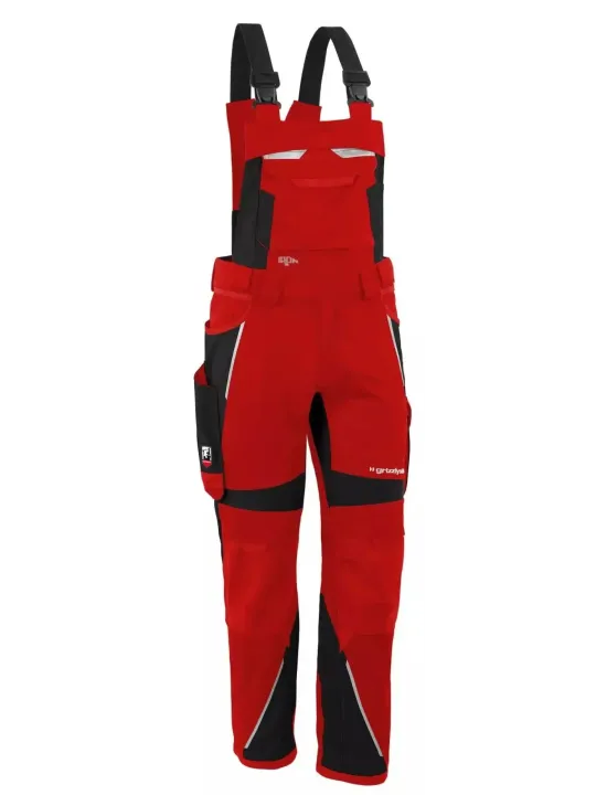 Poolkombinesoon Grizzlyskin IRON punane/must