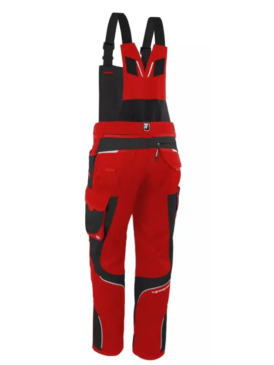 Poolkombinesoon Grizzlyskin IRON punane/must