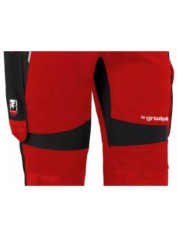 Полукомбинезон Grizzlyskin IRON красный/чёрный