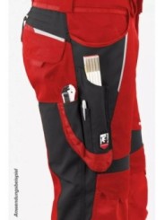 Poolkombinesoon Grizzlyskin IRON punane/must