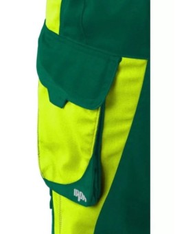 Полукомбинезон Grizzlyskin IRON зелёный/жёлтый