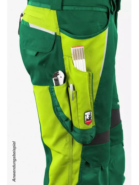 Poolkombinesoon Grizzlyskin IRON roheline/kollane