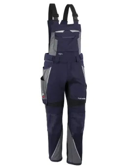 Полукомбинезон Grizzlyskin IRON синий/серый