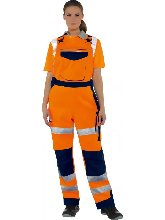 Полукомбинезон Сигнал оранжевый/синий