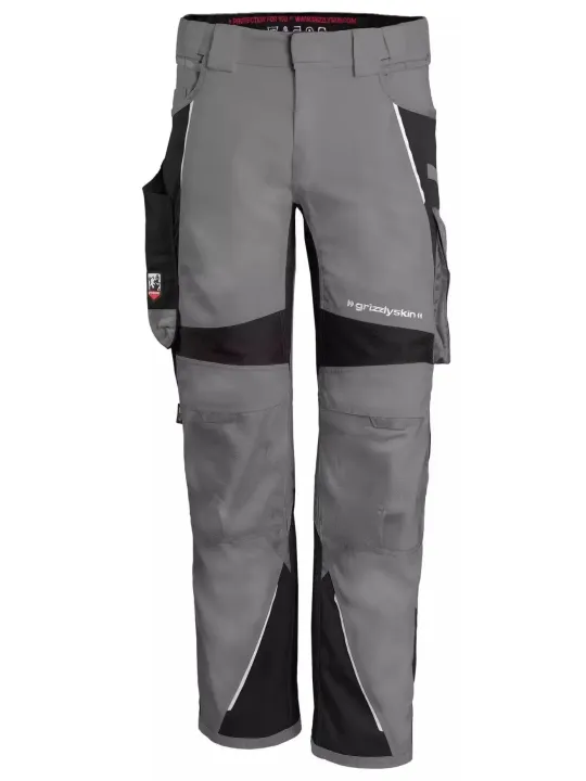 Брюки Grizzlyskin IRON серый/чёрный