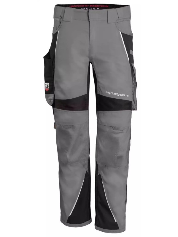 Брюки Grizzlyskin IRON серый/чёрный